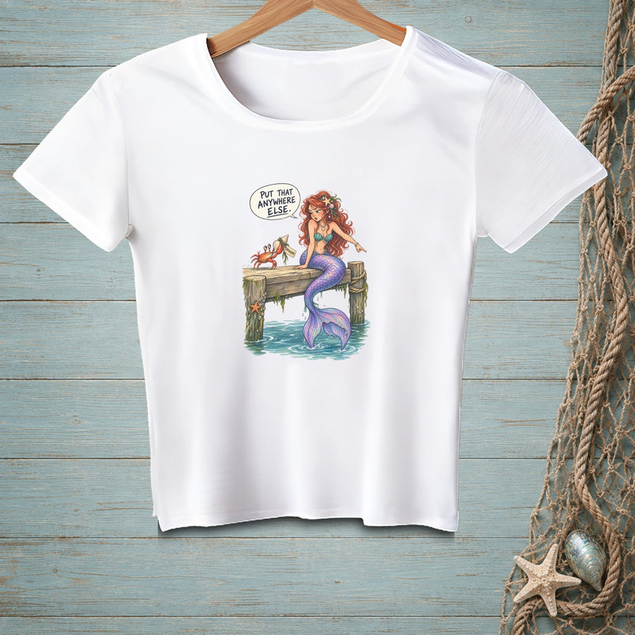 Anywhere But Here ~ Crop Top