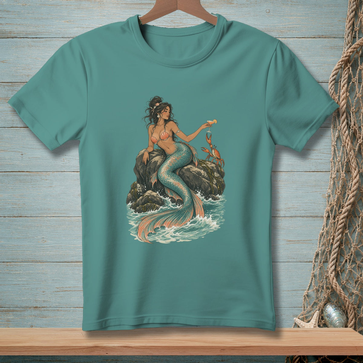 Crabby Happy Hour ~ Comfort Colors Premium Tee