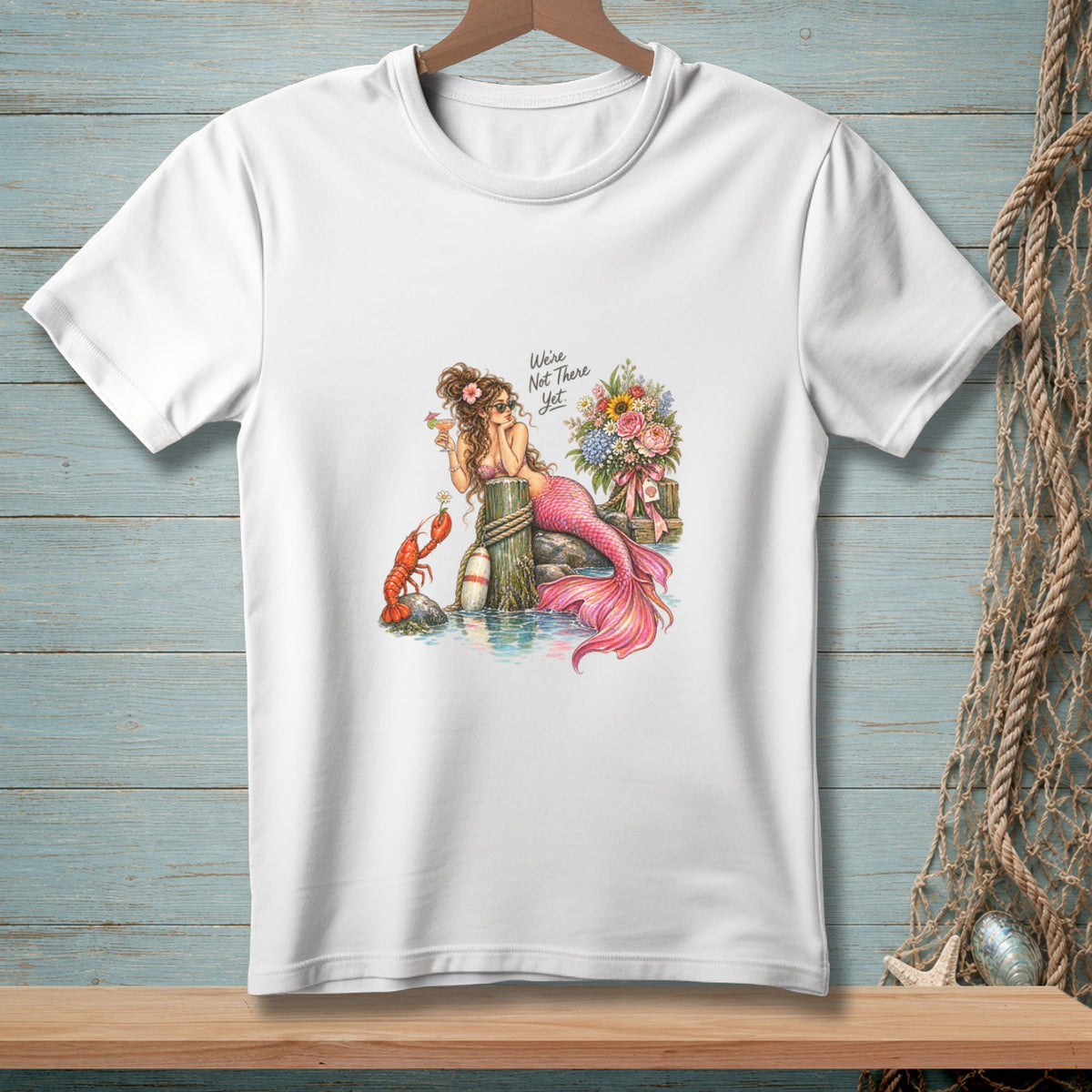 Not There Yet ~ Comfort Colors Premium Tee