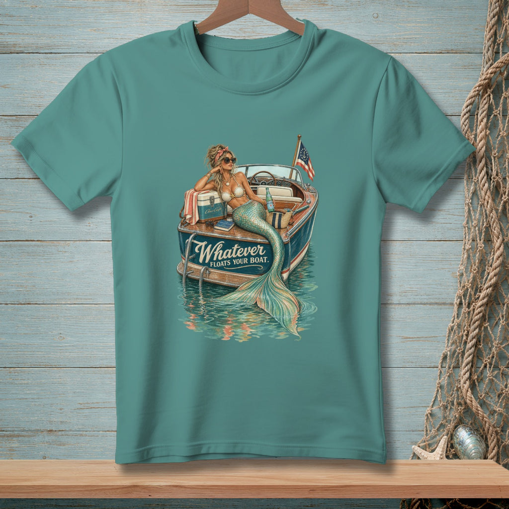 Whatever Floats Your Speedboat ~ Comfort Colors Premium Tee
