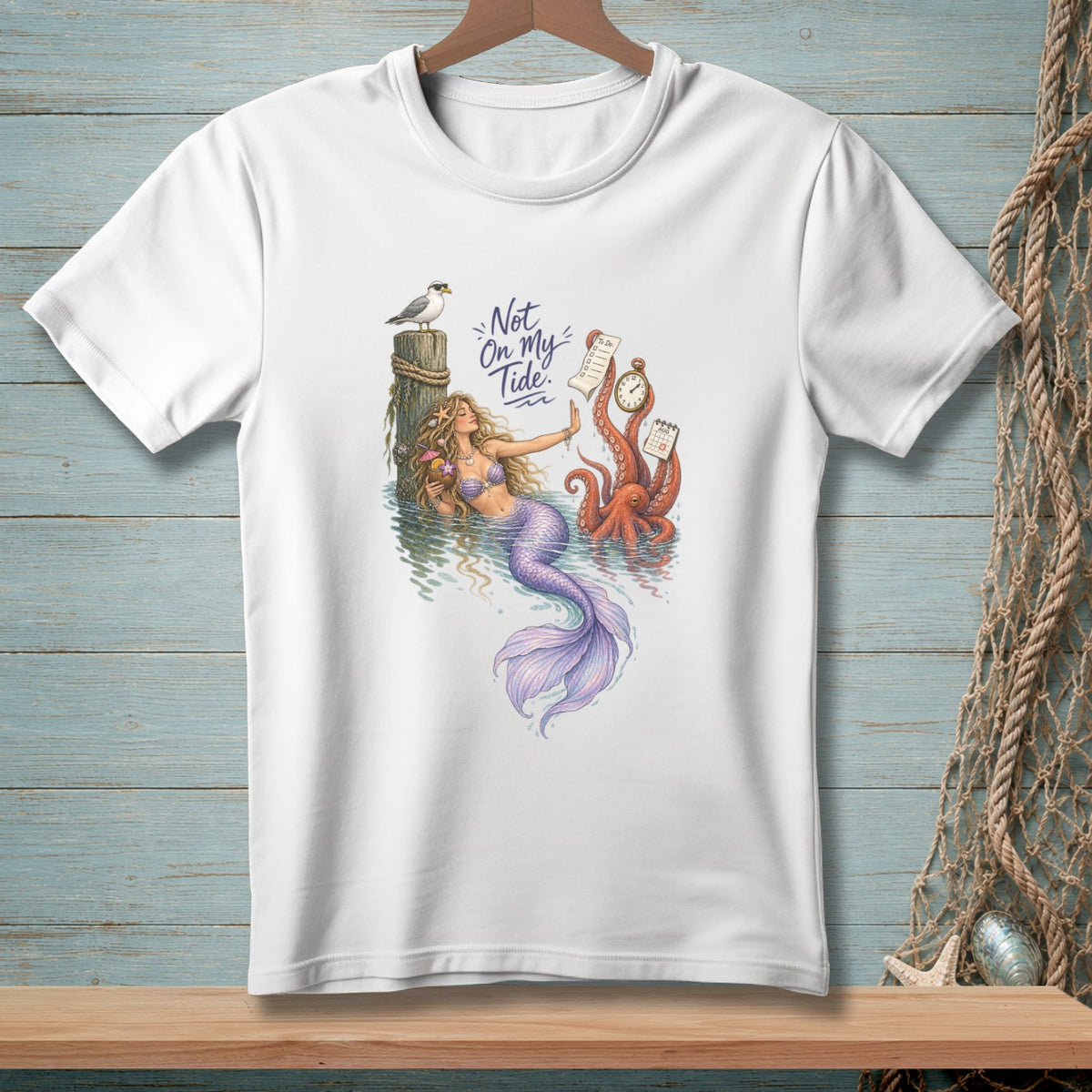 Not My Tide ~ Comfort Colors Premium Tee