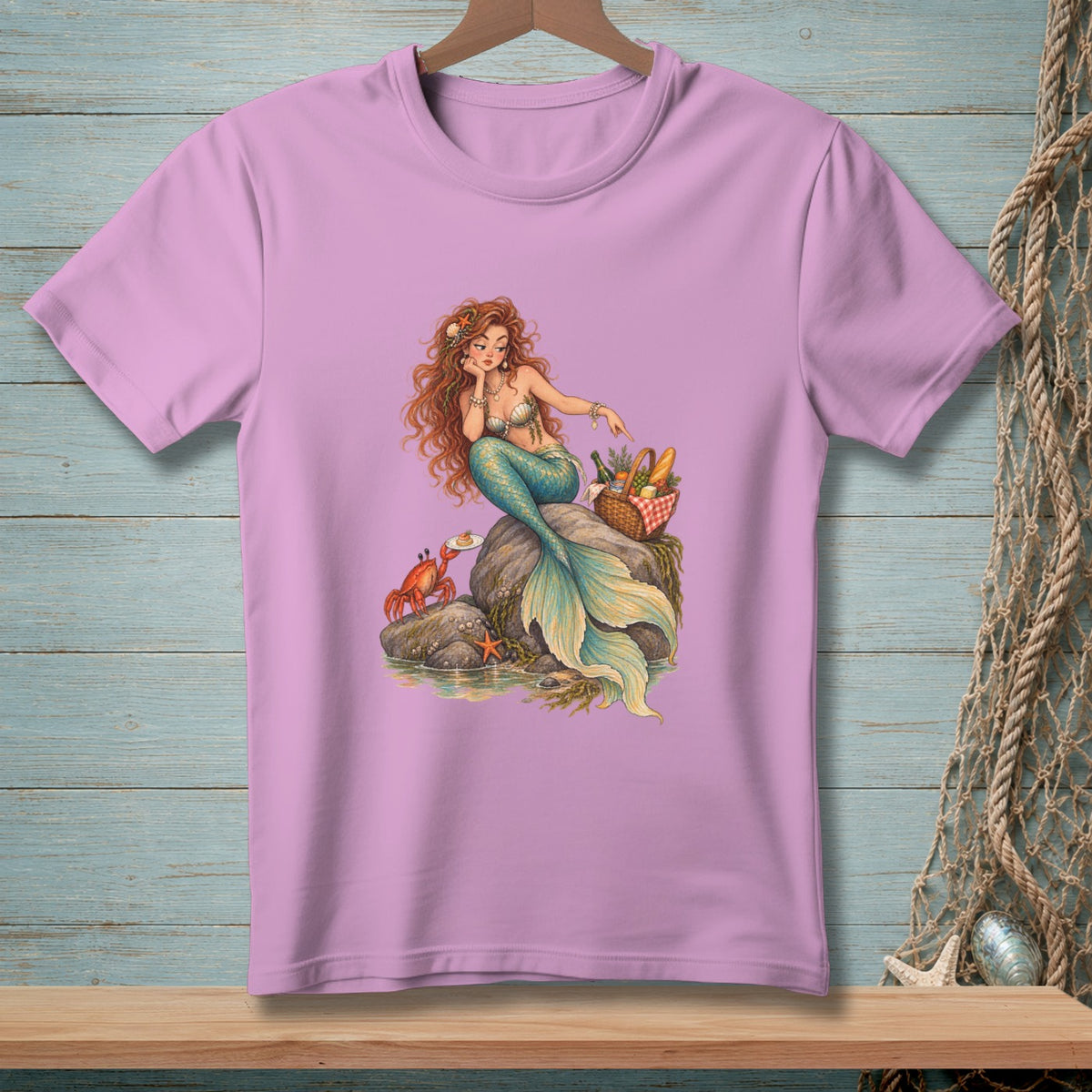 Seaside Room Service ~ Comfort Colors Premium Tee