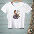 T-shirt graphic of a mermaid on a rock with a crab and text: "That's why I have nice things."