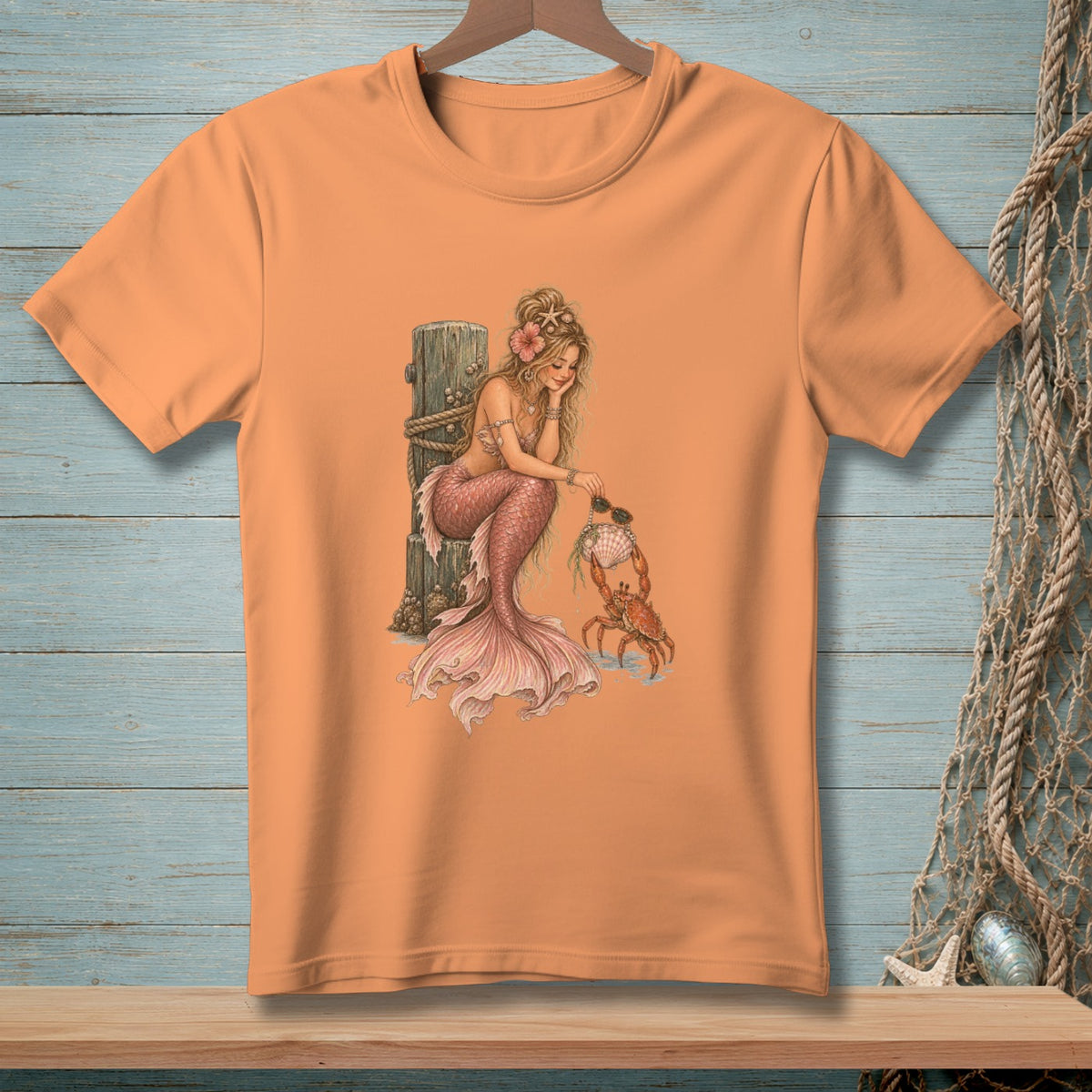 Crabby Personal Assistant ~ Comfort Colors Premium Tee