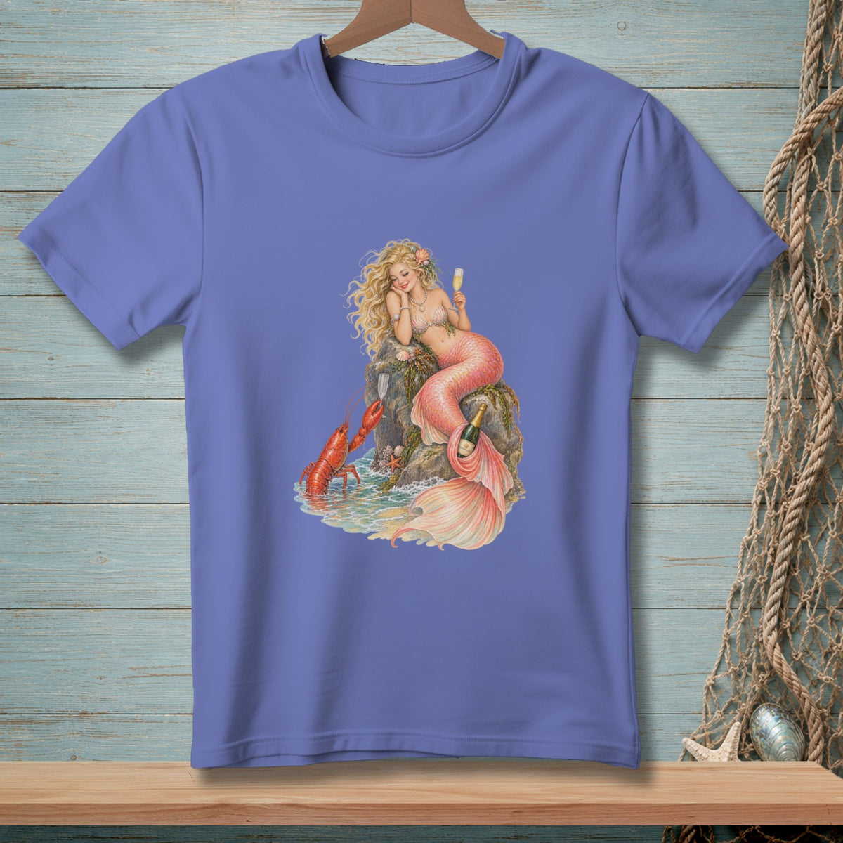 Claws & Champagne ~ Comfort Colors Premium Tee