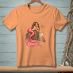 Mermaid with pink tail sits on rock, holding a clipboard with "Expectations" and "365" checks.
