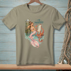 Mermaid holding a drink, octopus, and seagull with "I've Prioritized" text.