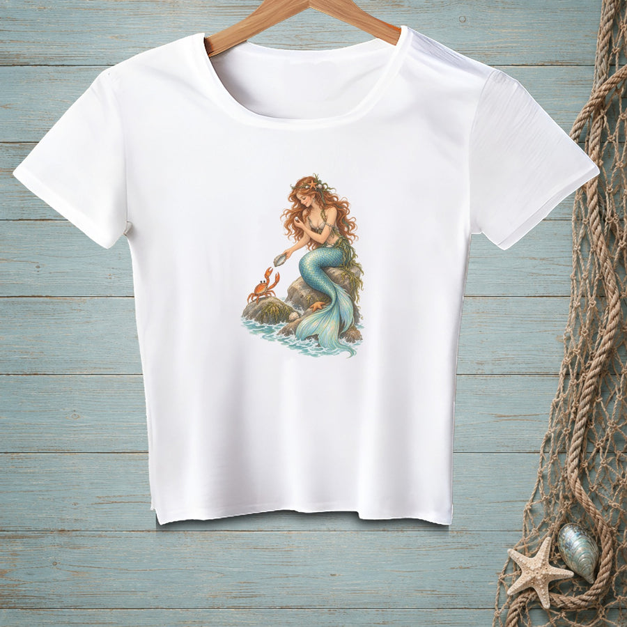 Pearls Before Pinchers ~ Crop Top