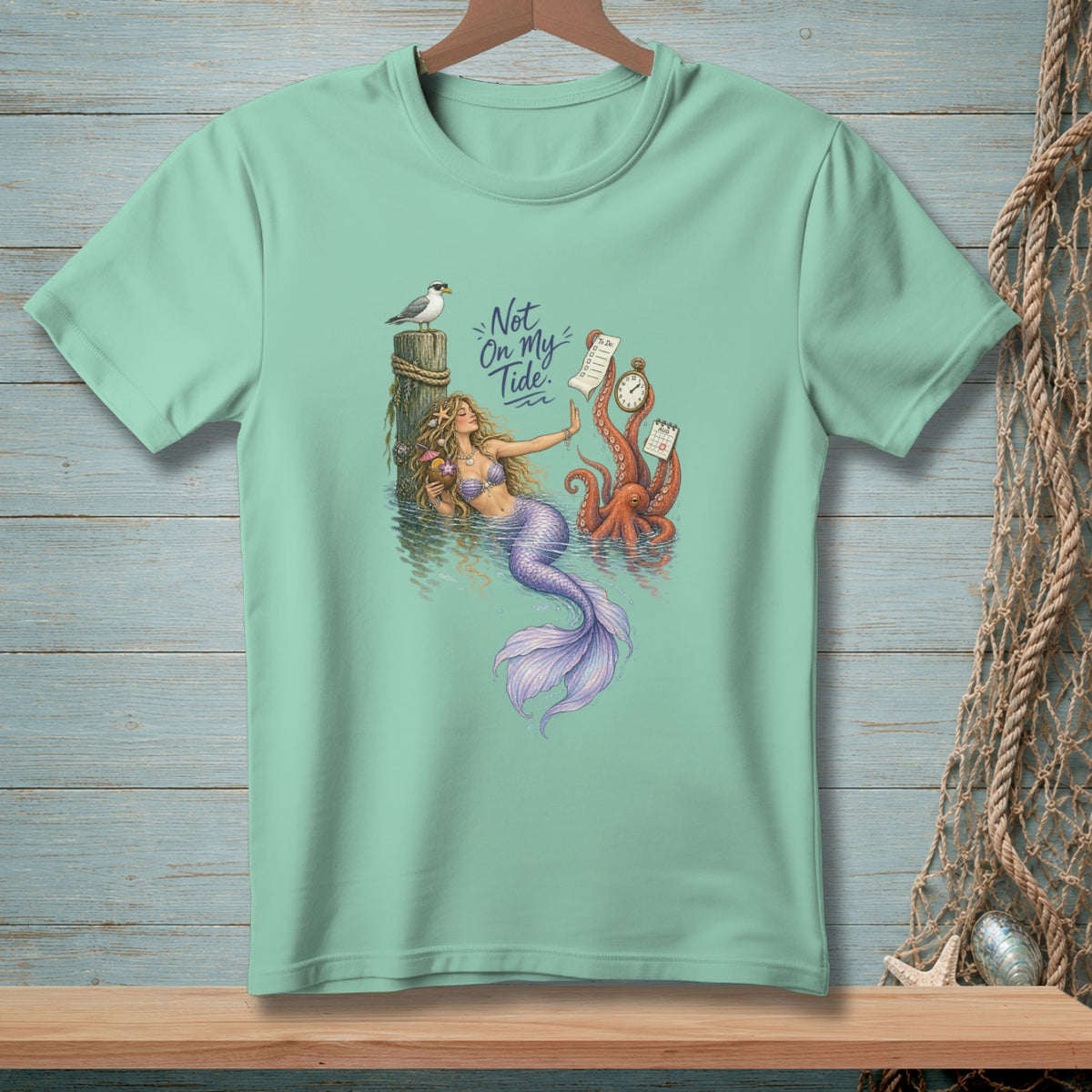 Not My Tide ~ Comfort Colors Premium Tee