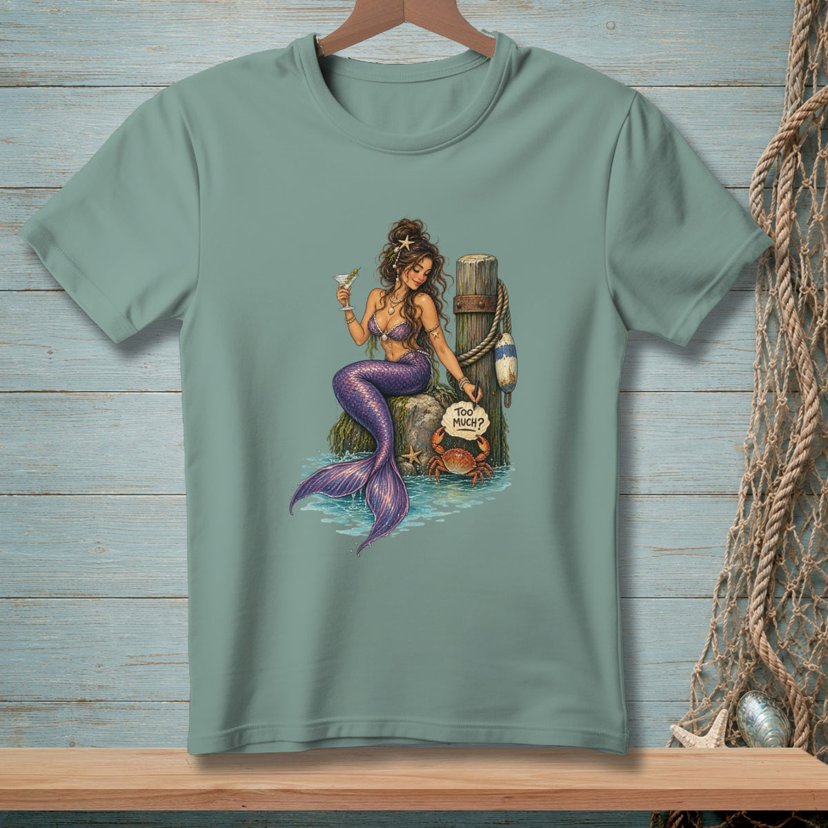 Never Too Much ~ Comfort Colors Premium Tee