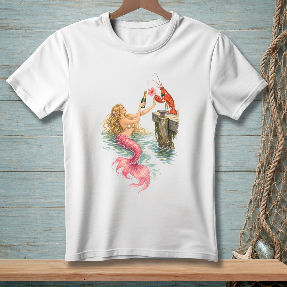 Champagne Over Claws ~ Comfort Colors Premium Tee