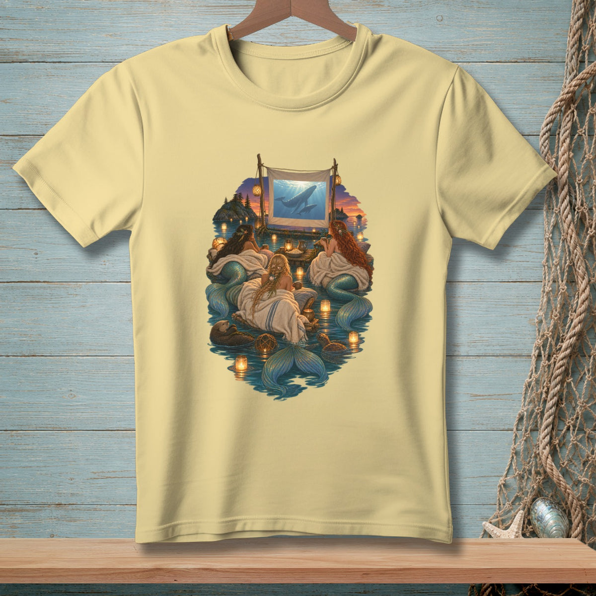 Seaflix And Chill ~ Comfort Colors Premium Tee