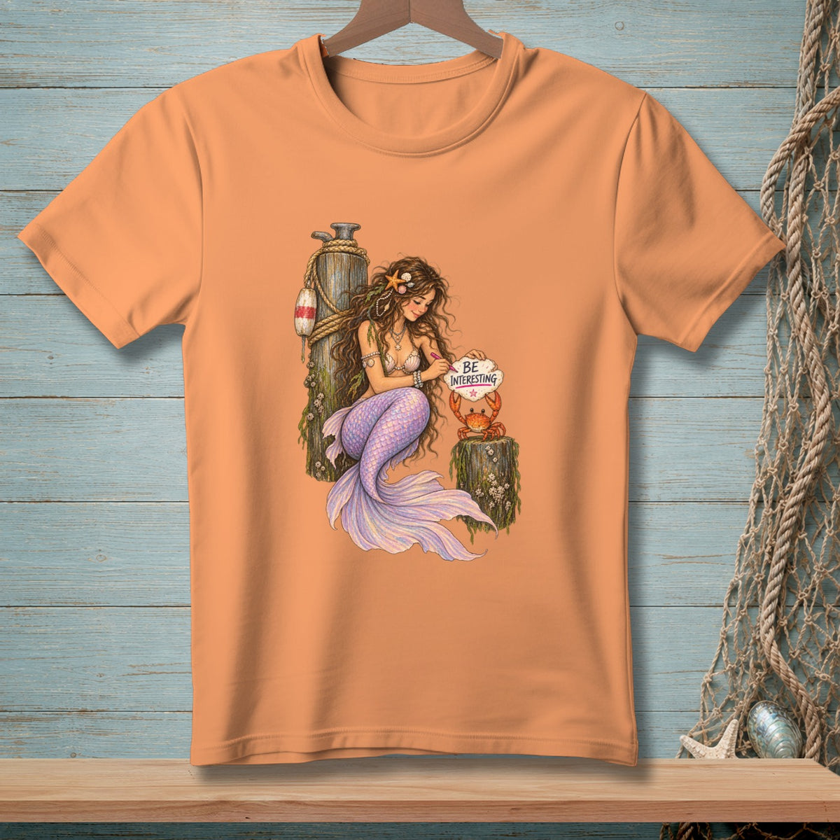 Be Interesting Darling ~ Comfort Colors Premium Tee
