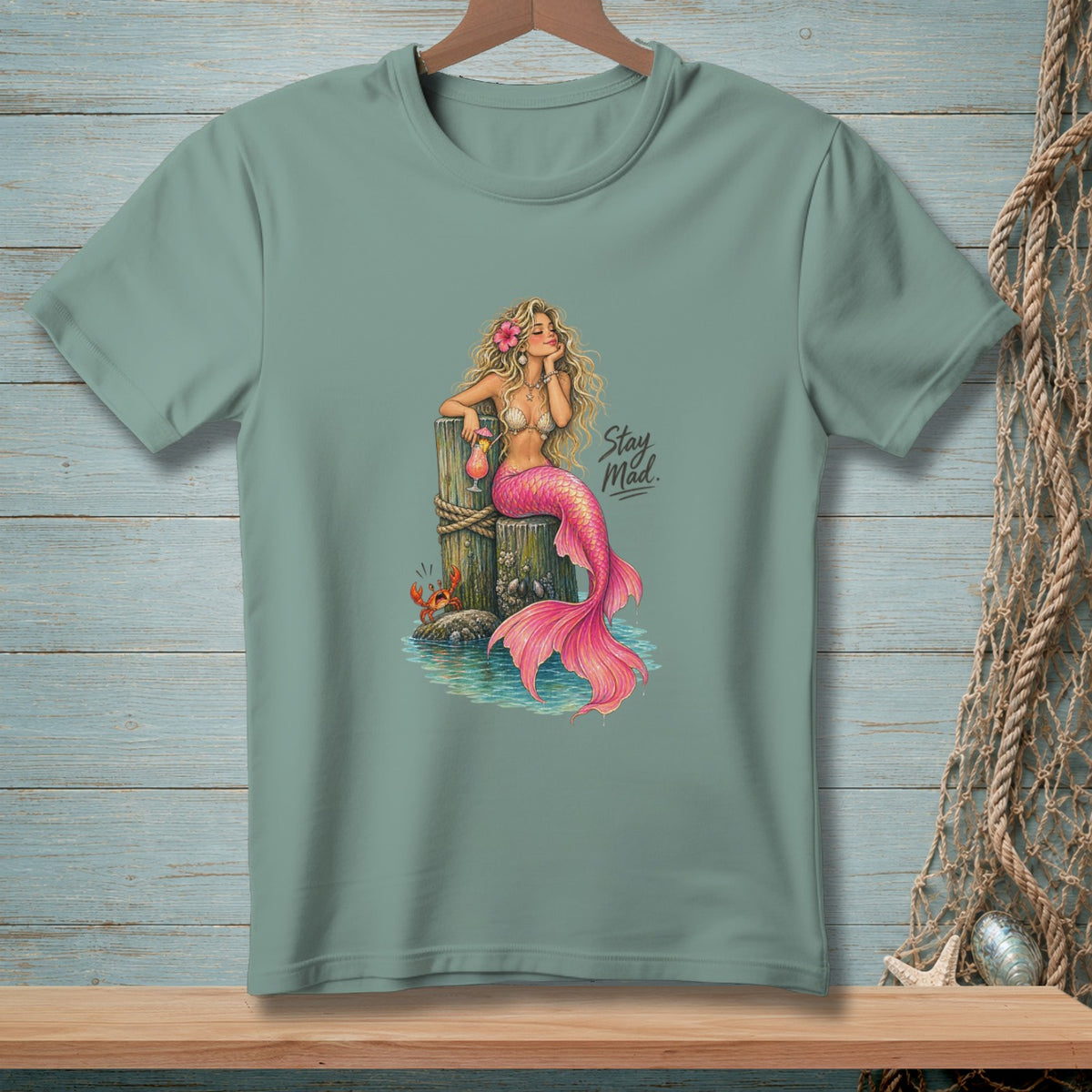 Stay Mad Darling ~ Comfort Colors Premium Tee