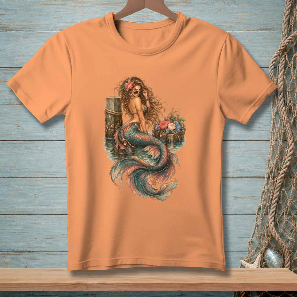 Resting Beach Face, Bouquet ~ Comfort Colors Premium Tee