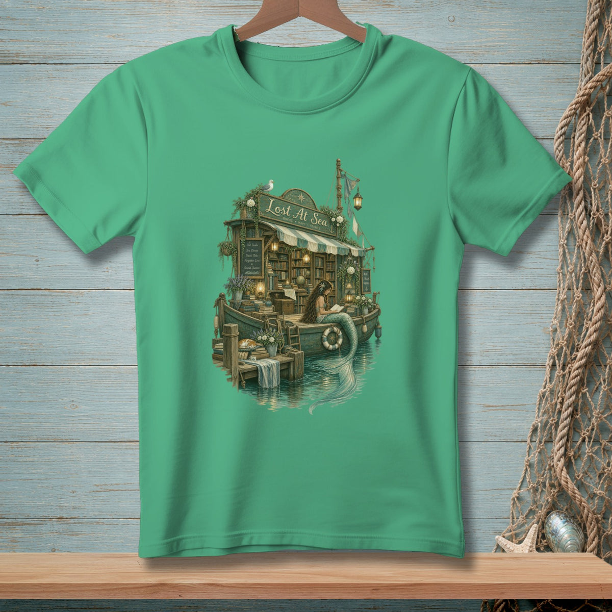 Books Before Sailors ~ Comfort Colors Premium Tee