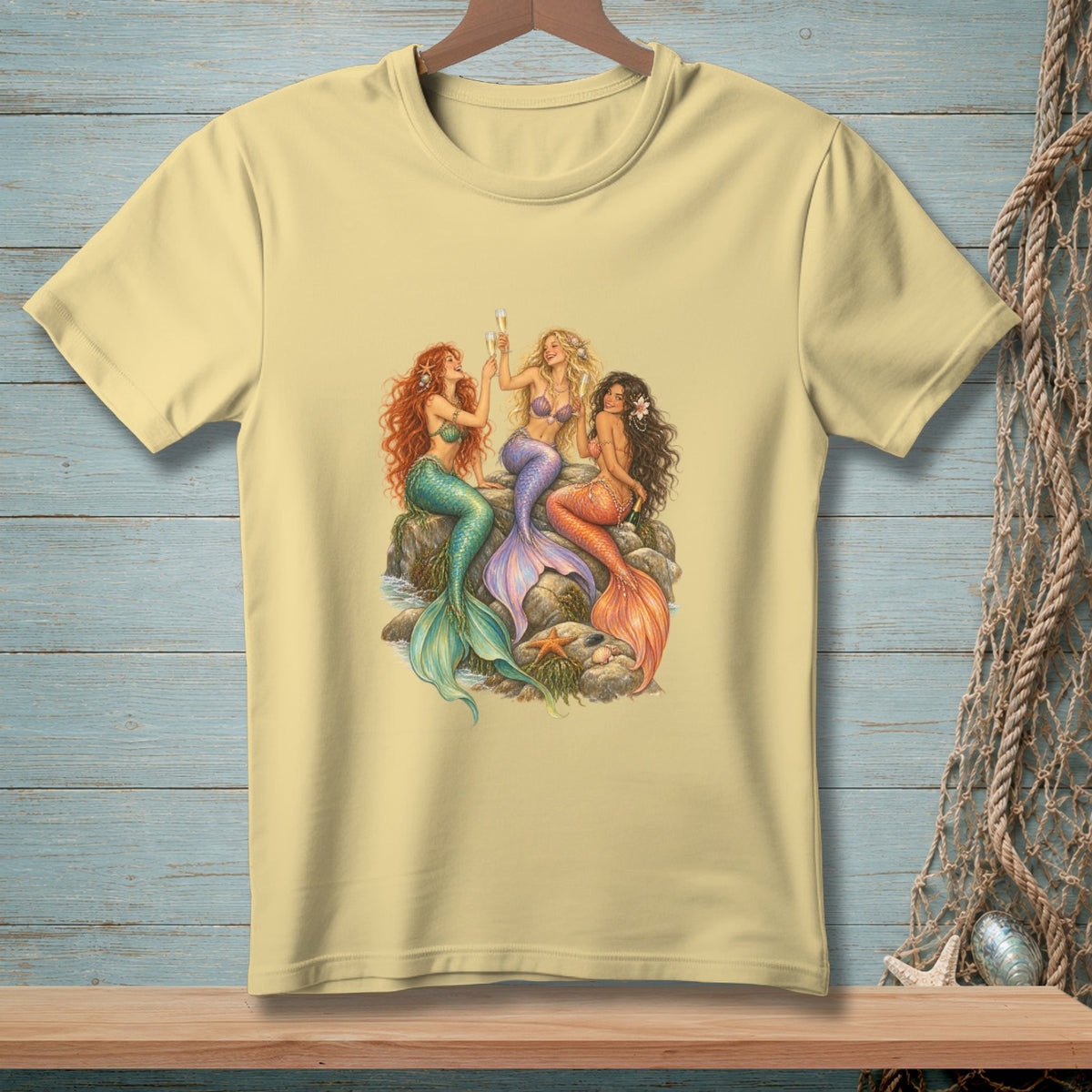 Champagne Hour For Three ~ Comfort Colors Premium Tee