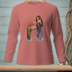 Mermaid sitting on pier with lobster, text "Try Again".