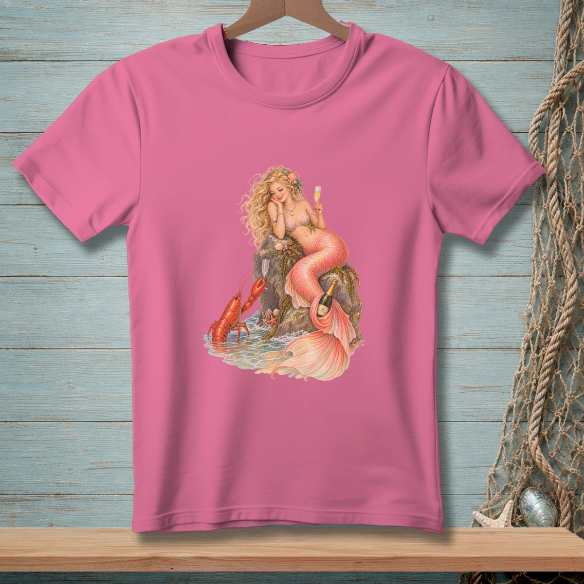 Claws & Champagne ~ Comfort Colors Premium Tee