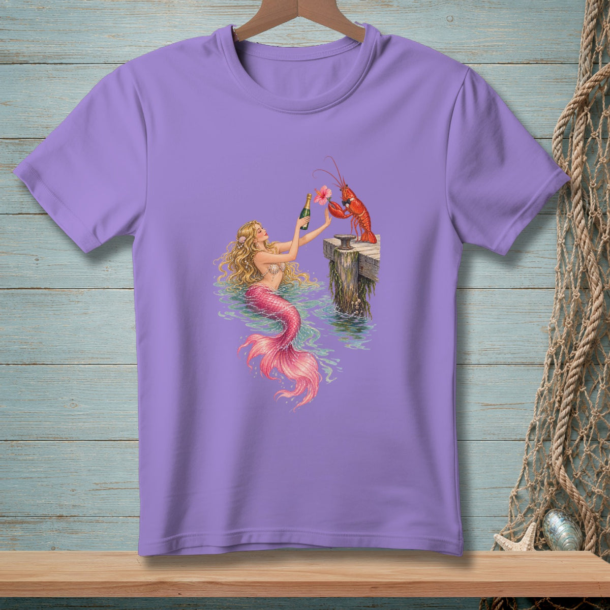Champagne Over Claws ~ Comfort Colors Premium Tee