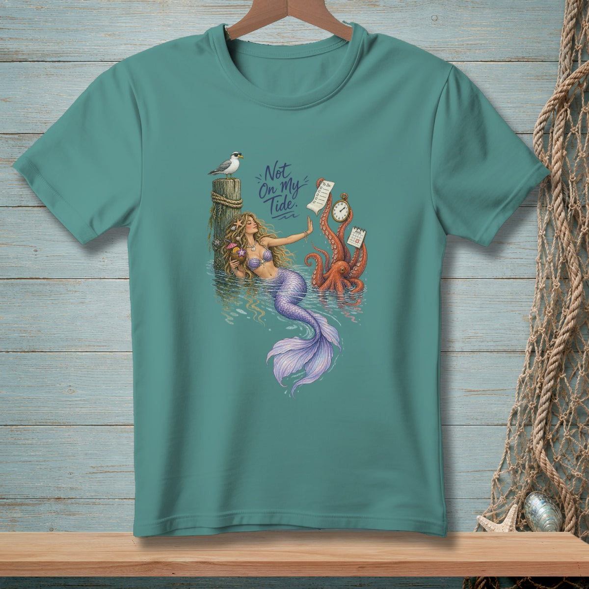 Not My Tide ~ Comfort Colors Premium Tee