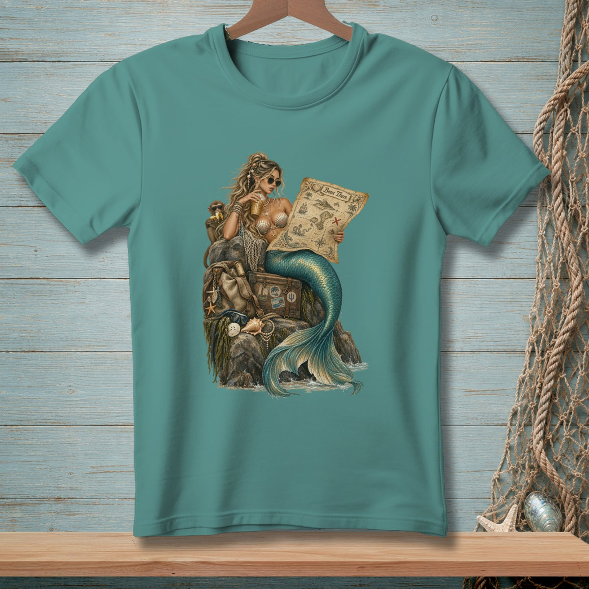 Uncharted & Unbothered ~ Comfort Colors Premium Tee
