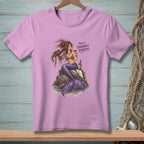 Mermaid sitting on rock with wine and text "That's Tomorrow's Problem".