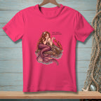 A mermaid sits with a lobster and text reading "THIS FEELS UNDERFUNDED."