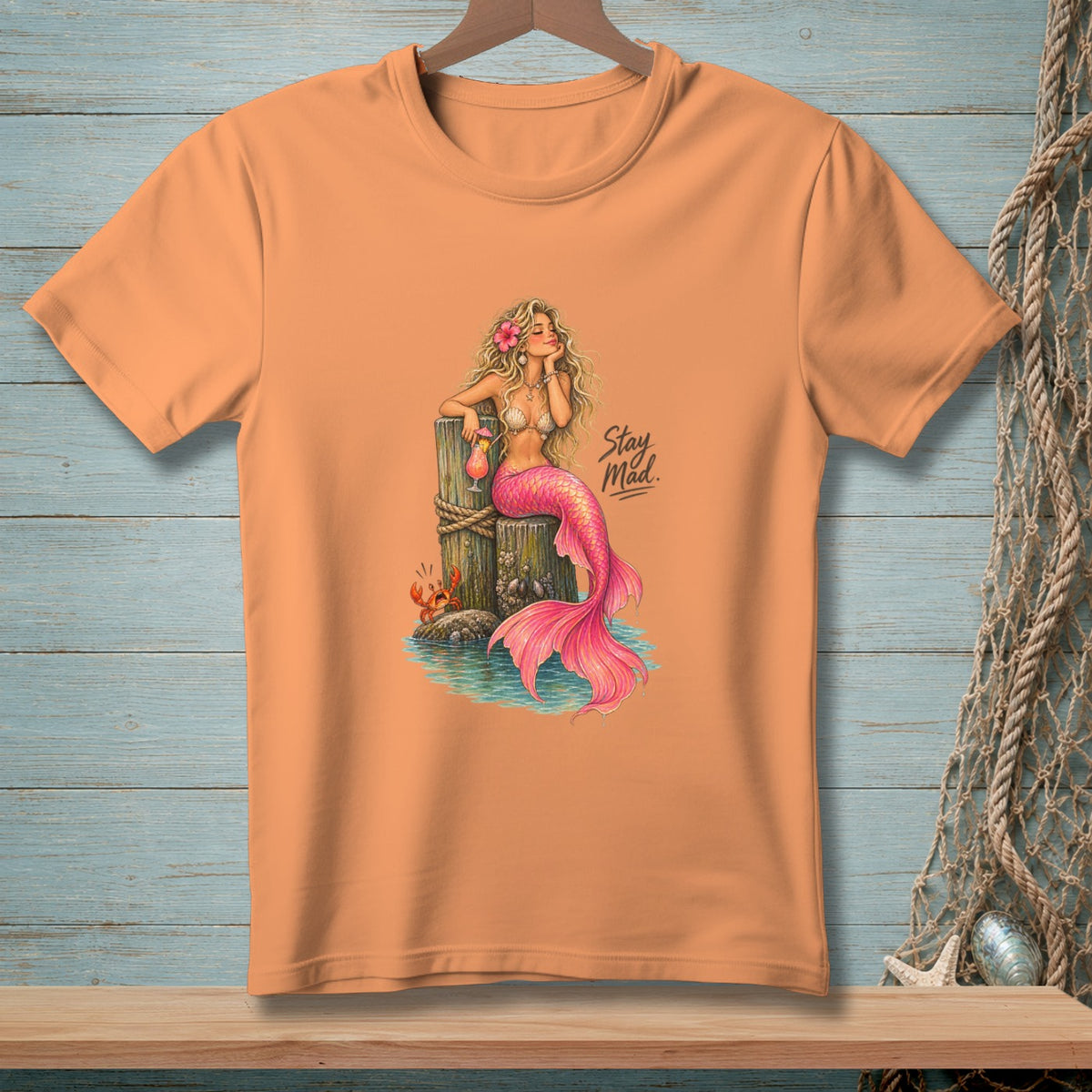 Stay Mad Darling ~ Comfort Colors Premium Tee