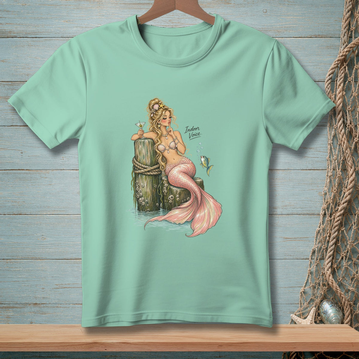 Indoor Voice Required ~ Comfort Colors Premium Tee