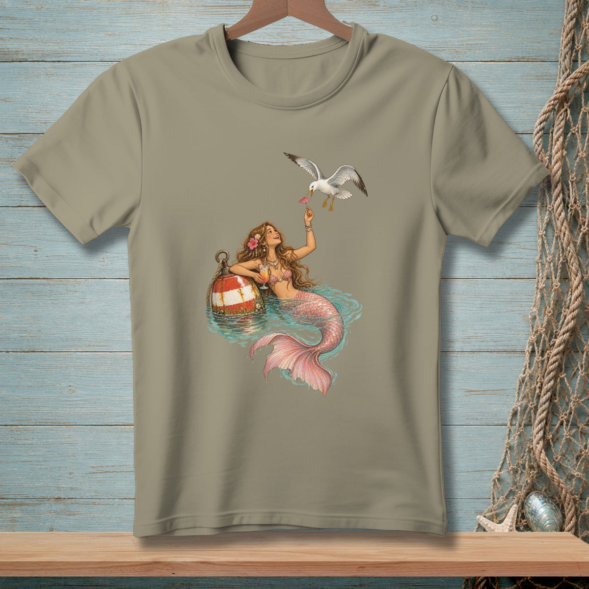 Seagull Happy Hour ~ Comfort Colors Premium Tee