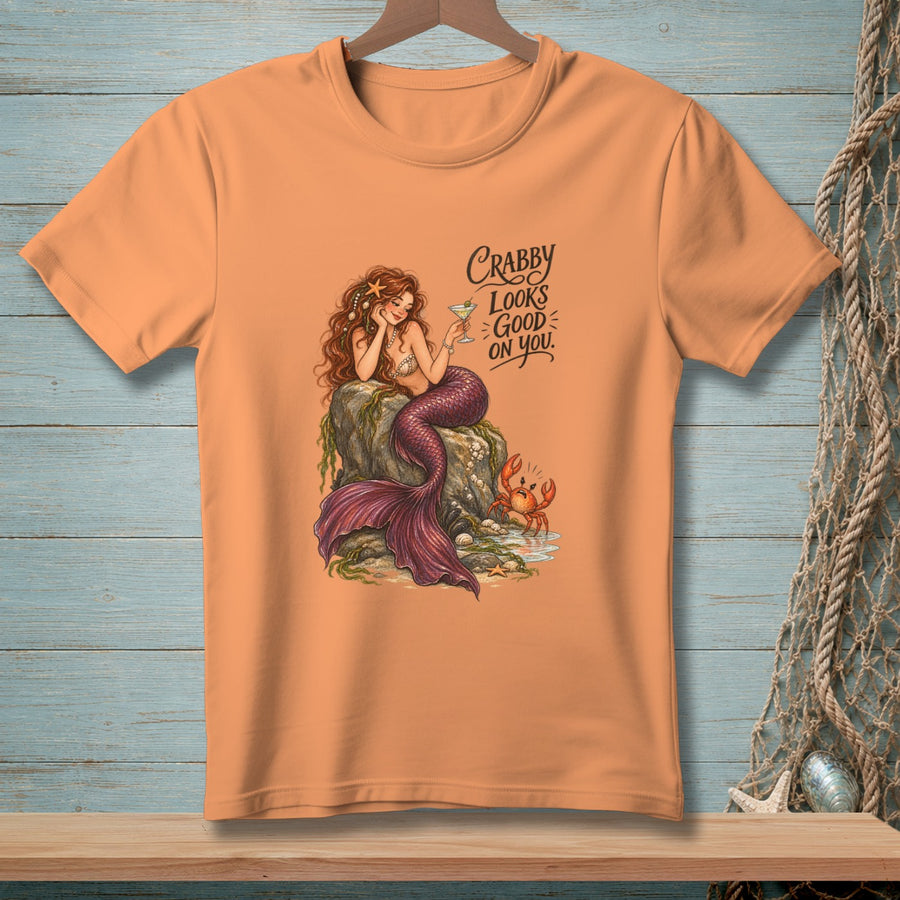 Crabby Looks Good ~ Comfort Colors Premium Tee