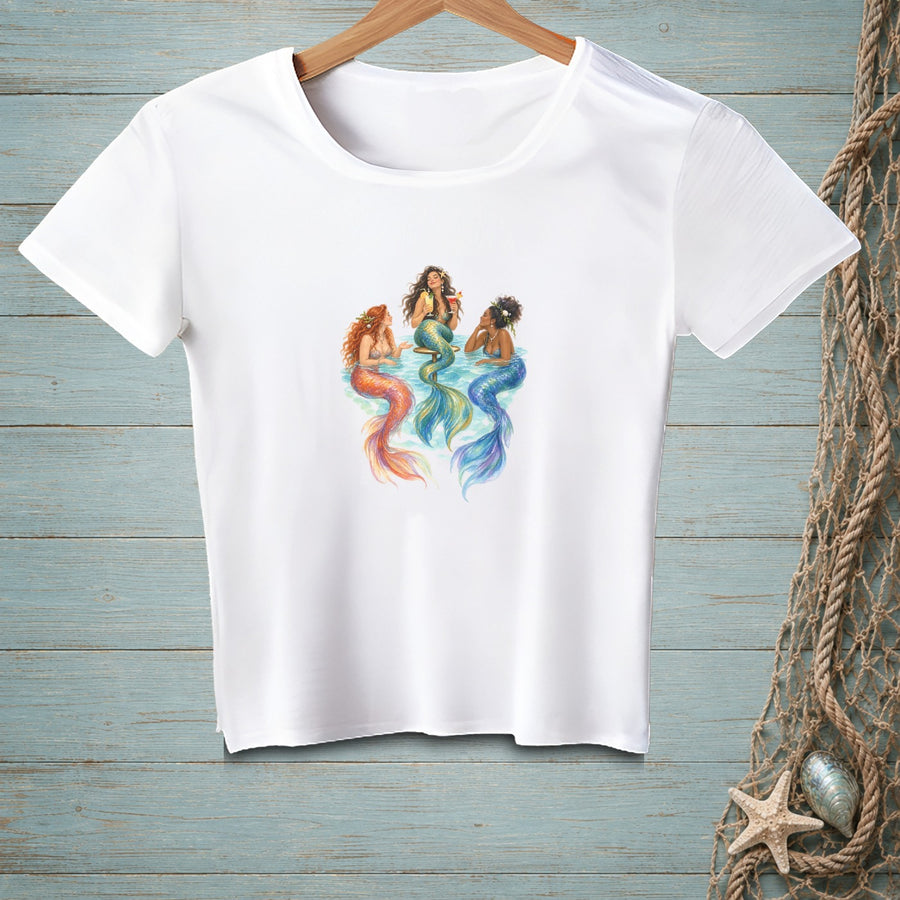 Tipsy Siren Society ~ Crop Top