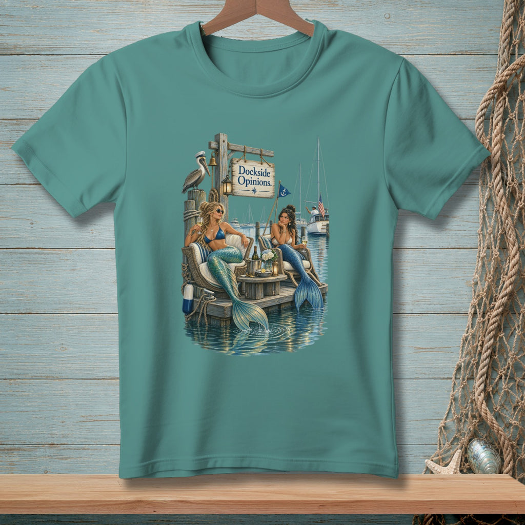 Dockside Opinions ~ Comfort Colors Premium Tee