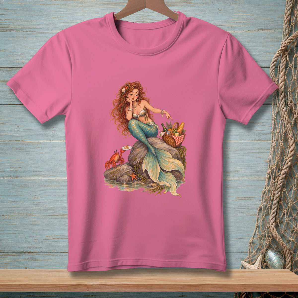Seaside Room Service ~ Comfort Colors Premium Tee