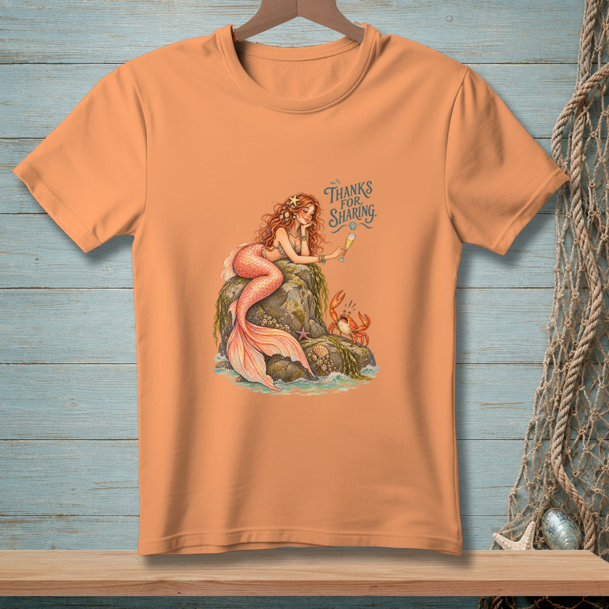 Thanks For Sharing ~ Comfort Colors Premium Tee