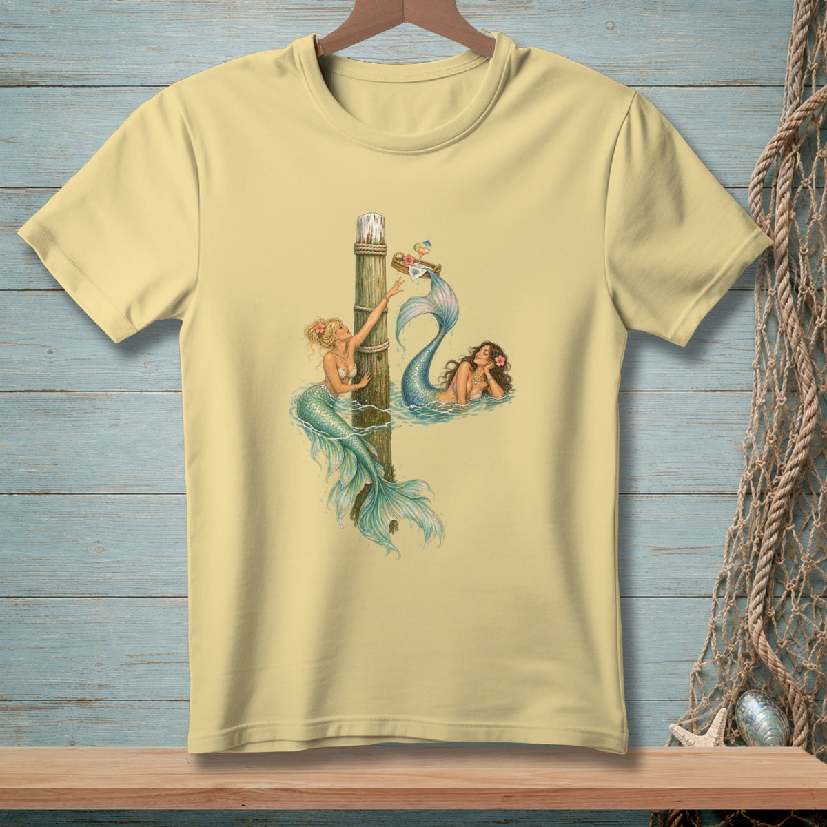 Mermaid Room Service ~ Comfort Colors Premium Tee