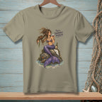 Mermaid with wine and bottle, text "That's Tomorrow's Problem."