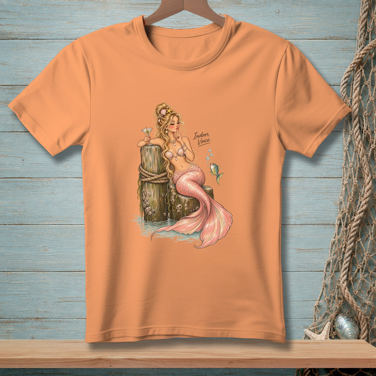 Indoor Voice Required ~ Comfort Colors Premium Tee