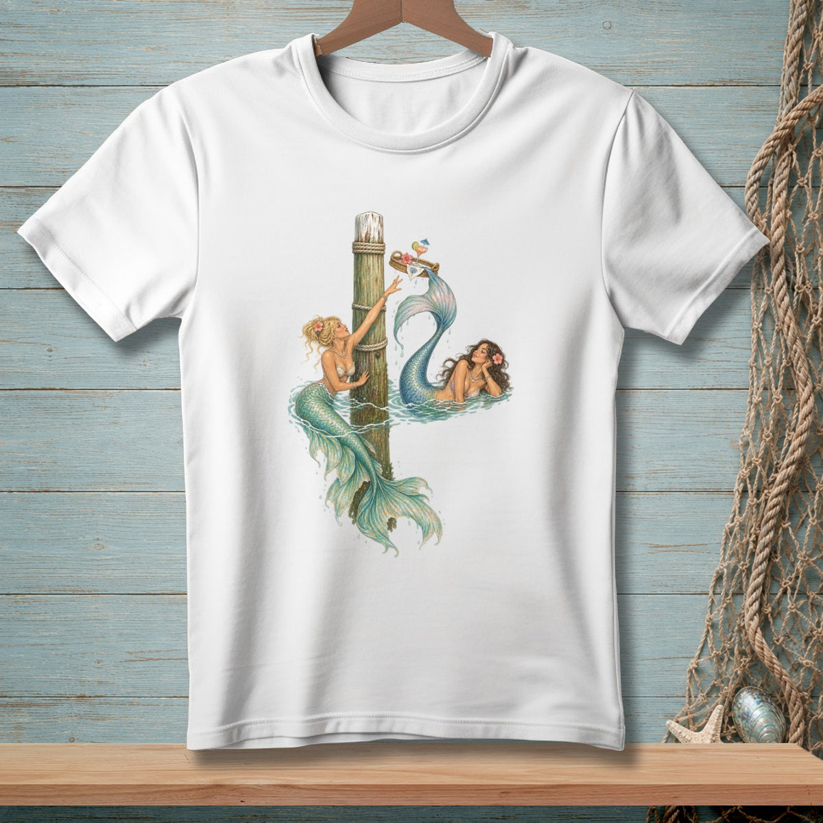 Mermaid Room Service ~ Comfort Colors Premium Tee