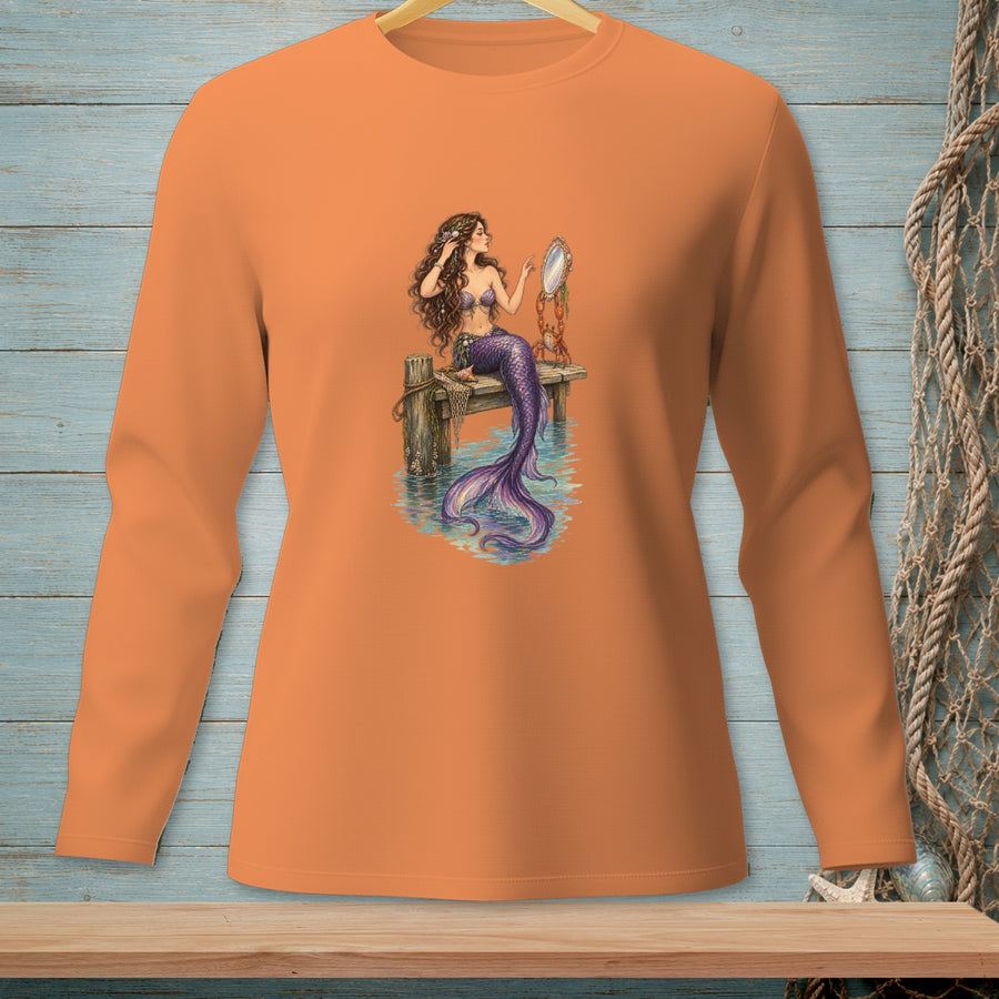 Crabby Glam Squad ~ Comfort Colors Premium Long Sleeve T-Shirt