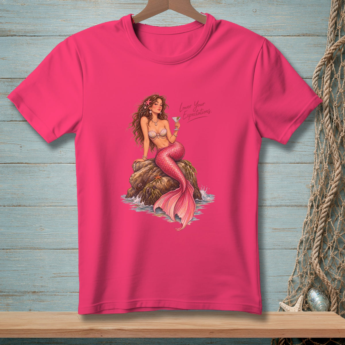 Bare Minimum Siren ~ Comfort Colors Premium Tee