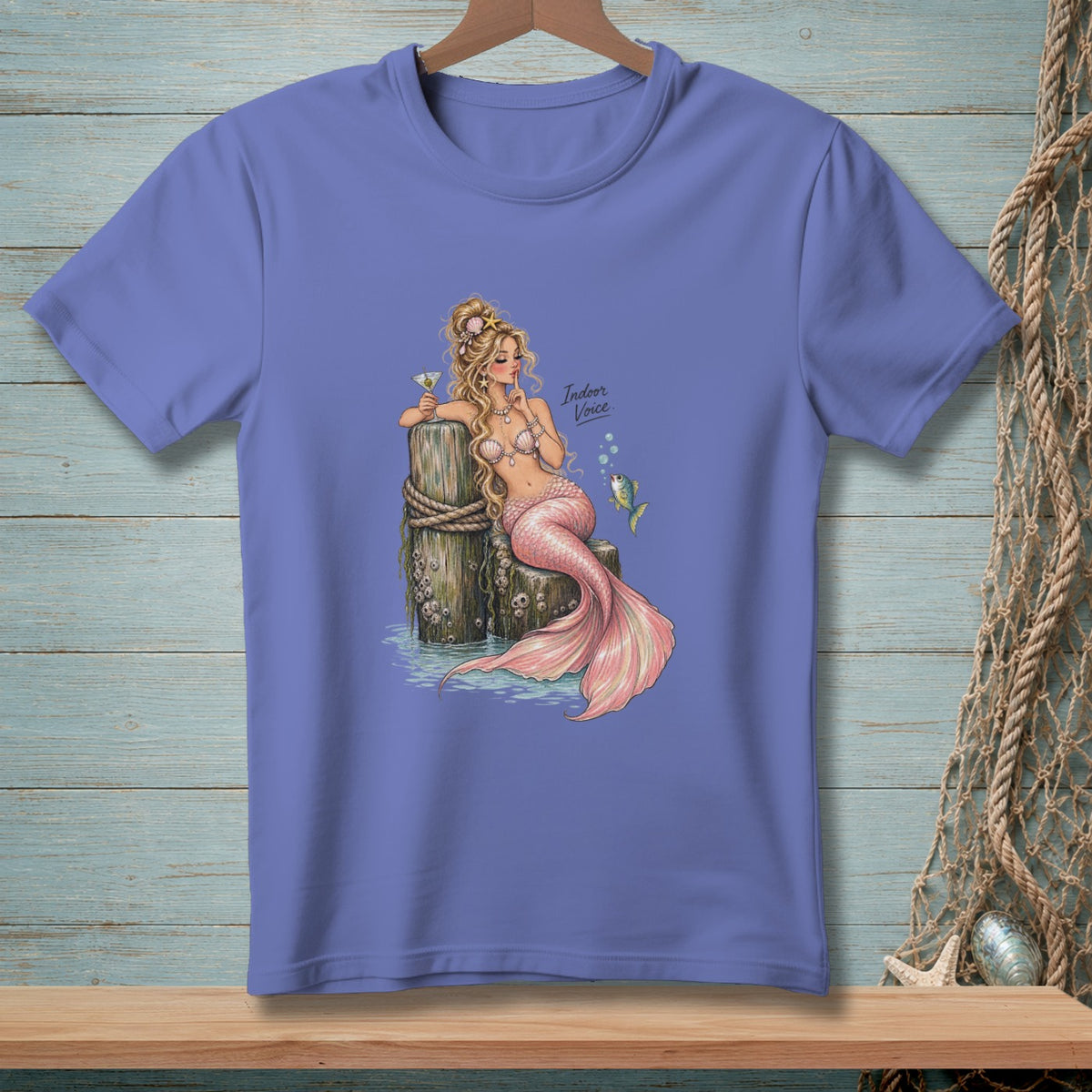 Indoor Voice Required ~ Comfort Colors Premium Tee