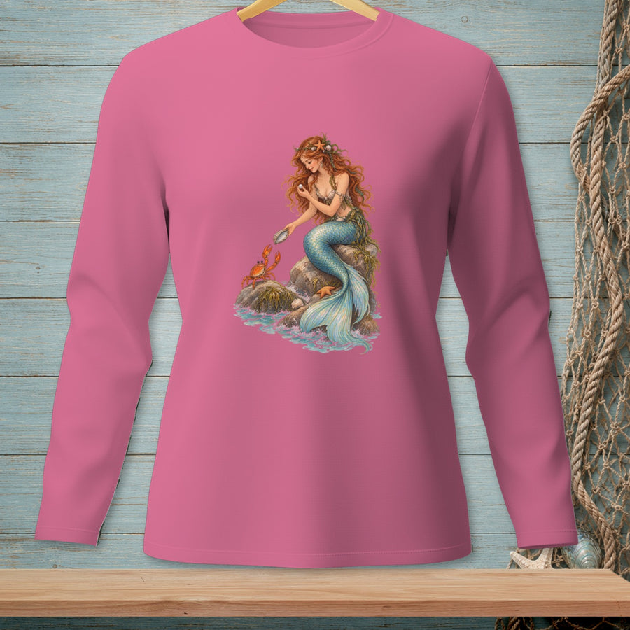 Pearls Before Pinchers ~ Comfort Colors Premium Long Sleeve T-Shirt
