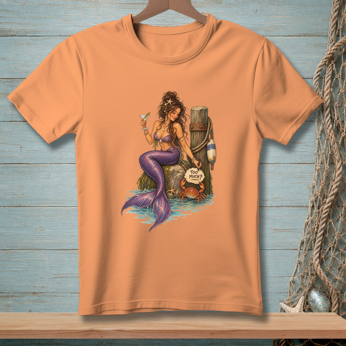 Never Too Much ~ Comfort Colors Premium Tee