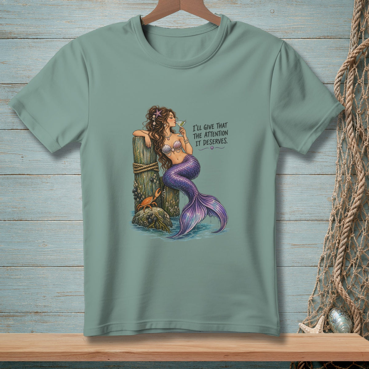 Zero Shucks Given ~ Comfort Colors Premium Tee