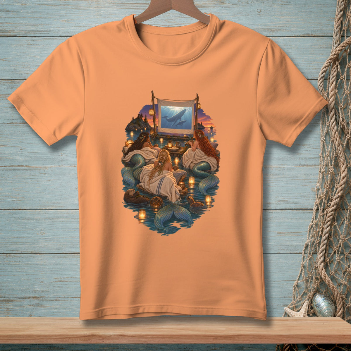 Seaflix And Chill ~ Comfort Colors Premium Tee