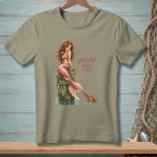 Mermaid on a post being pinched by a crab with text "UNCLAW ME."