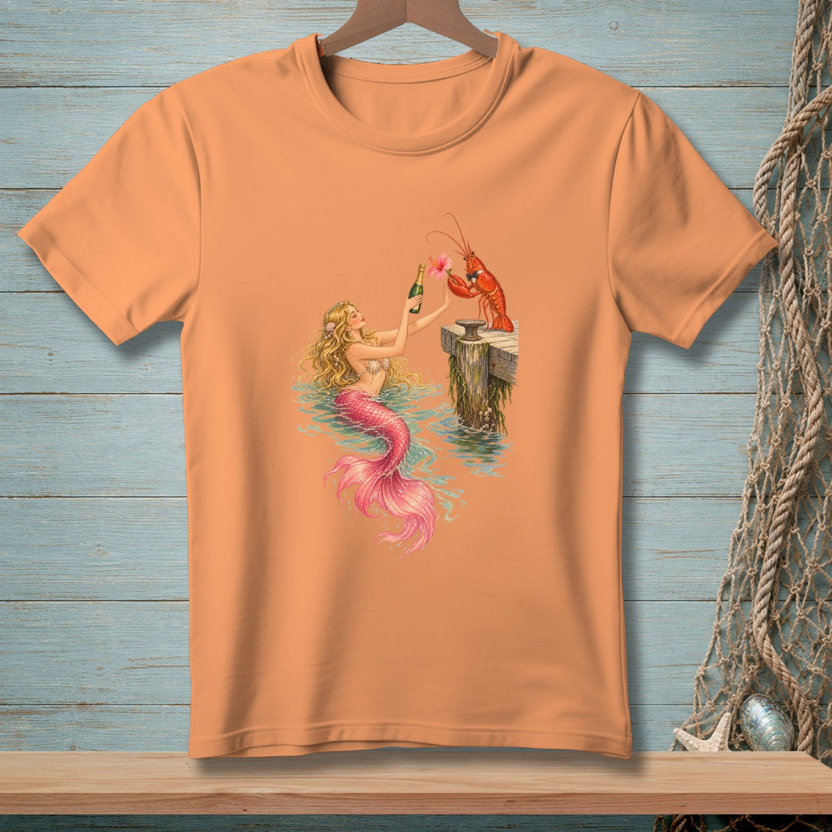Champagne Over Claws ~ Comfort Colors Premium Tee