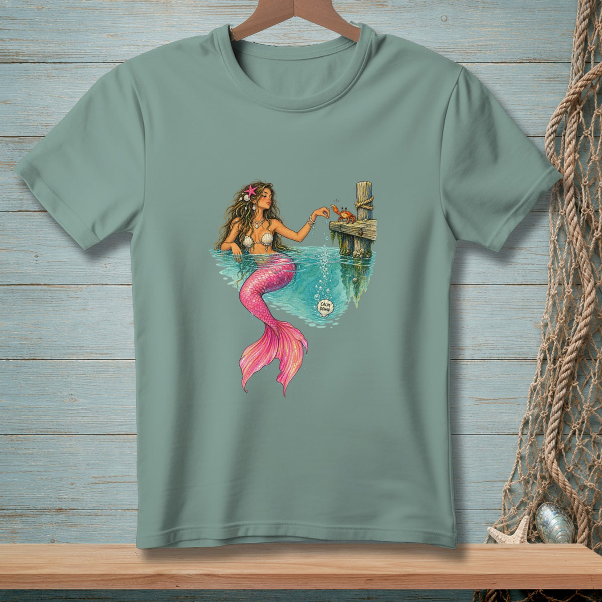 Calm Down, Clawrence ~ Comfort Colors Premium Tee